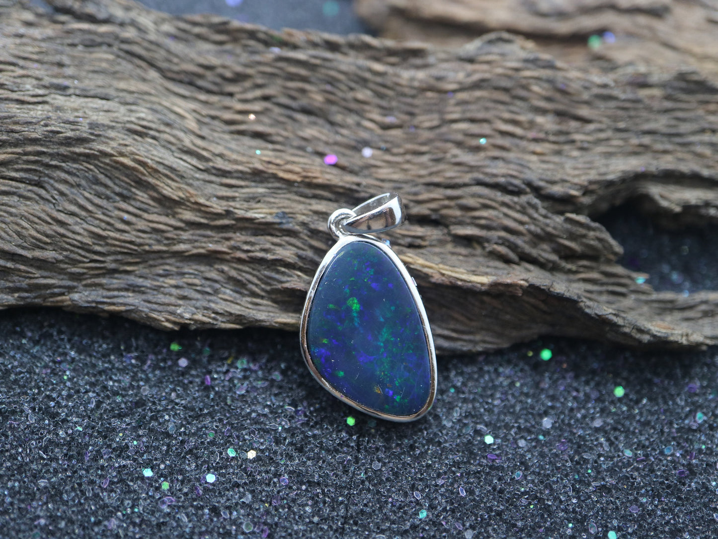 925 sterling silver Opal pendant, Customized gemstone pendant, gift for her