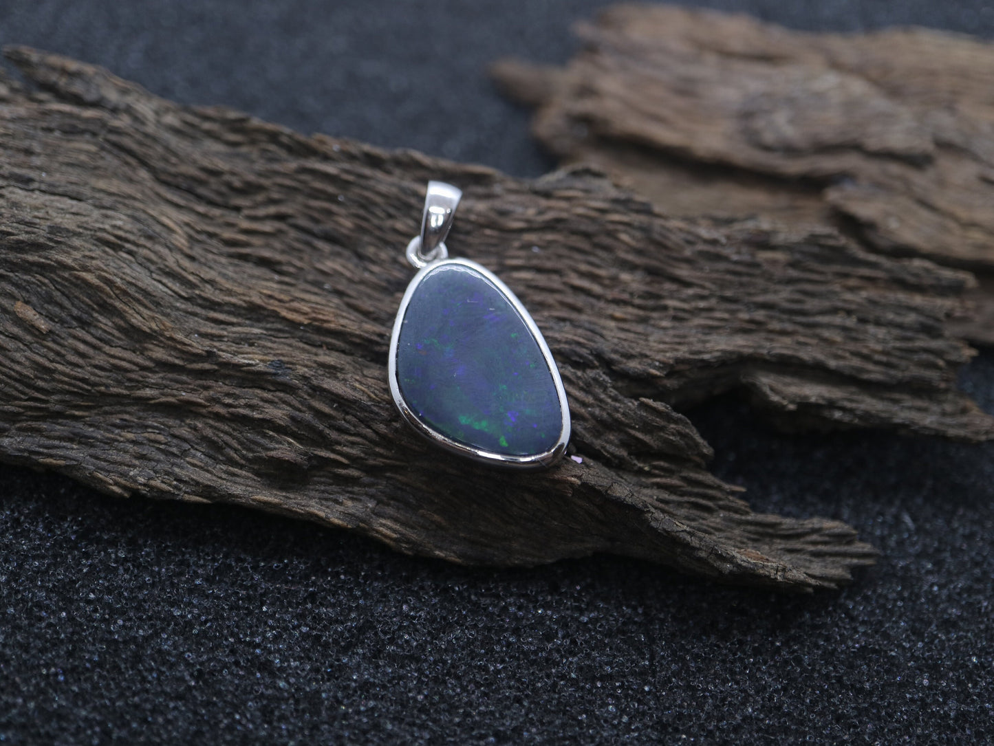 925 sterling silver Opal pendant, Customized gemstone pendant, gift for her