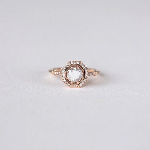 Diamond  frame Bella Ring