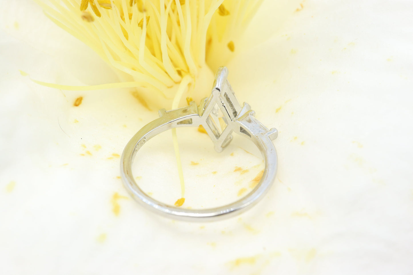 Marquise moissanite engagement ring, marquise cut engagement ring, marquise art deco ring, 14k white gold moissanite and Marquise Ring