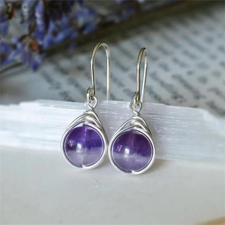 Sterling silver moonstone earring, Oval shape moonstone earring